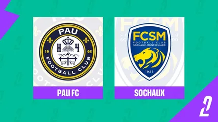 Pau vs Sochaux