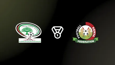 Palestine vs Kenya poster