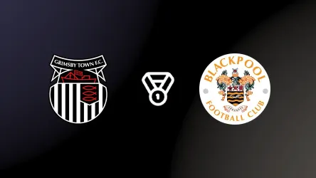 Grimsby Town vs Blackpool poster