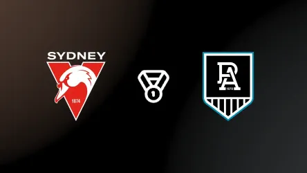 Sydney Swans vs Port Adelaide Football Club poster