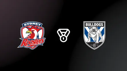 Sydney Roosters vs Canterbury Bankstown Bulldogs poster