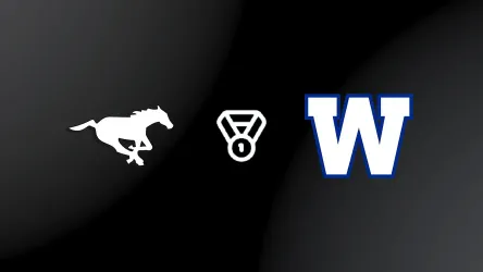 Calgary Stampeders vs Winnipeg Blue Bombers poster