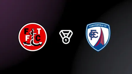 Fleetwood Town vs Chesterfield poster