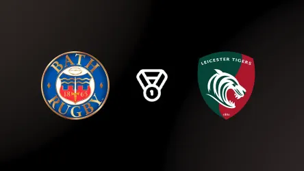 Bath Rugby vs Leicester Tigers poster