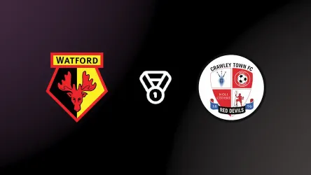 Watford vs Crawley Town poster