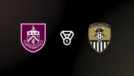 Burnley vs Notts County poster