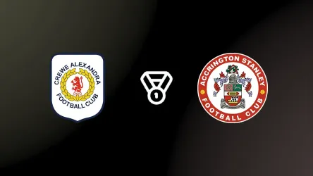 Crewe Alexandra vs Accrington Stanley poster