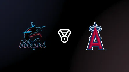 Miami Marlins vs Los Angeles Angels poster