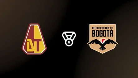 Deportes Tolima vs Internacional de Bogotá poster
