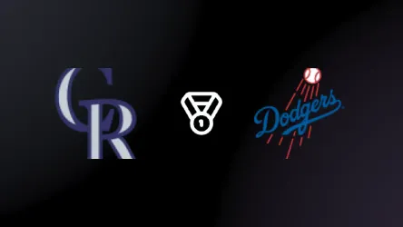 Colorado Rockies vs Los Angeles Dodgers