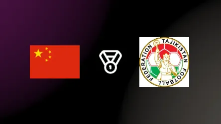 China PR U23 vs Tajikistan U23 poster