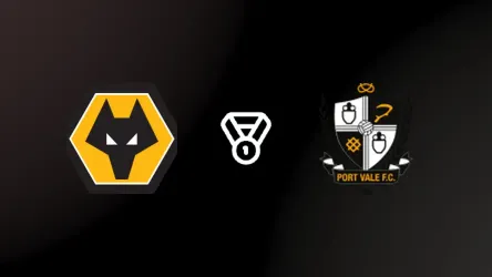 Wolves vs Port Vale poster