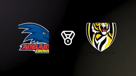 Adelaide Crows vs Richmond Tigers poster