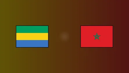 Morocco vs Gabon poster