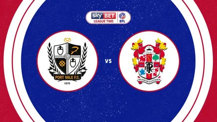Port Vale vs Tranmere Rovers
