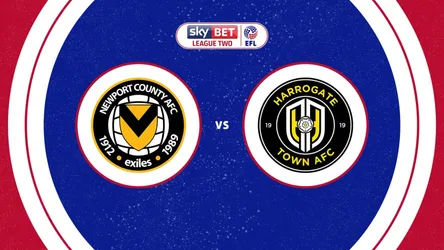 Newport County vs Harrogate Town