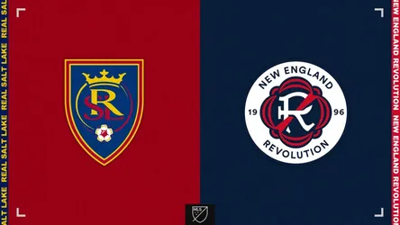 Real Salt Lake vs New England Revolution poster