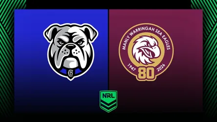 Canterbury Bankstown Bulldogs vs Manly Sea Eagles