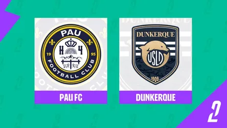 Pau vs Dunkerque