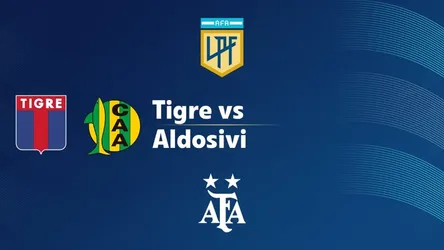 Tigre vs Aldosivi