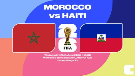 Morocco vs Haiti poster