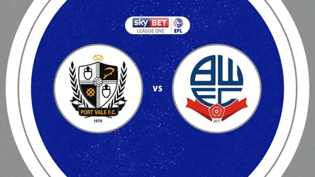 Port Vale vs Bolton Wanderers