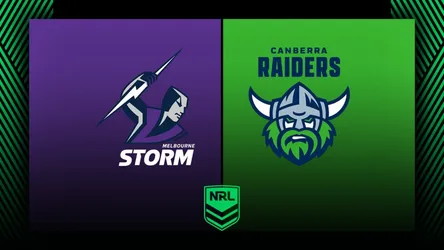 Melbourne Storm vs Canberra Raiders