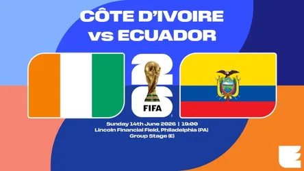 Ivory Coast vs Ecuador