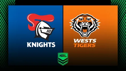Newcastle Knights vs Wests Tigers poster