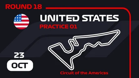 United States Grand Prix Practice 1