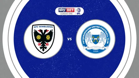 AFC Wimbledon vs Peterborough United