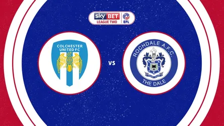 Colchester United vs Rochdale