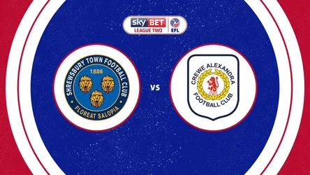 Shrewsbury Town vs Crewe Alexandra