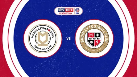 Milton Keynes Dons vs Bromley