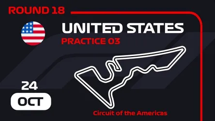 United States Grand Prix Practice 3