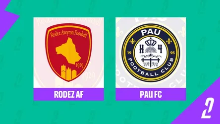Rodez vs Pau