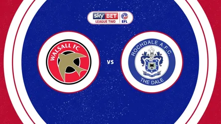 Walsall vs Rochdale