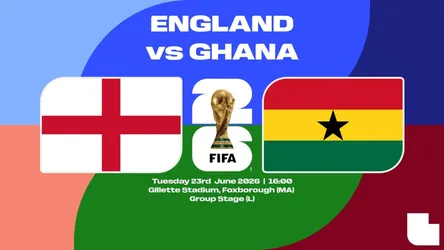 England vs Ghana