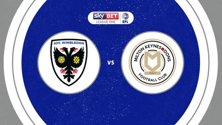 AFC Wimbledon vs Milton Keynes Dons