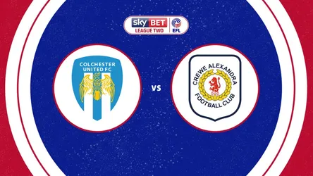 Colchester United vs Crewe Alexandra