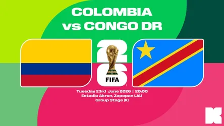 Colombia vs DR Congo poster