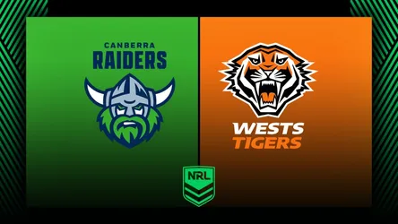 Canberra Raiders vs Wests Tigers