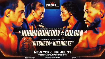 PFL New York Nurmagomedov vs Colgan