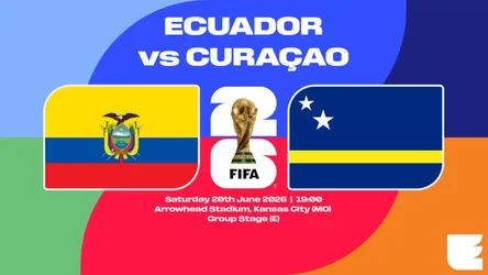 Ecuador vs Curaçao