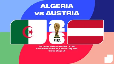 Algeria vs Austria poster