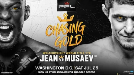 PFL Washington DC Jean vs Musaev