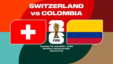 Switzerland vs Colombia