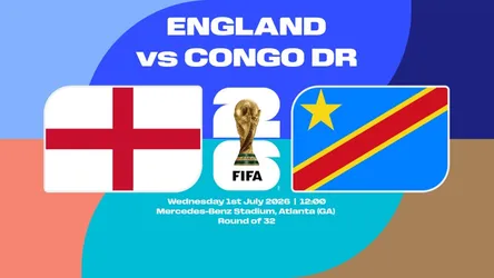 England vs DR Congo