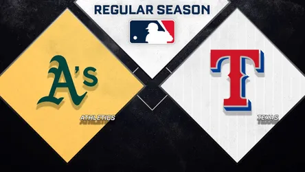 Athletics vs Texas Rangers