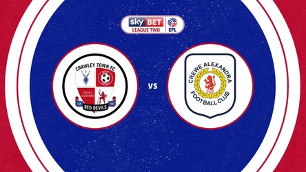 Crawley Town vs Crewe Alexandra